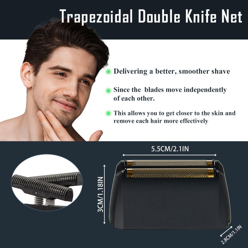 COSYONALL Shaver Foil Head Cutter Bar Replacement,Compatible with Wahl 5 Star Series Vanish Shaver 8173-700,High Performance Shaving Accessorie, Black (1 Pack) - Image 3